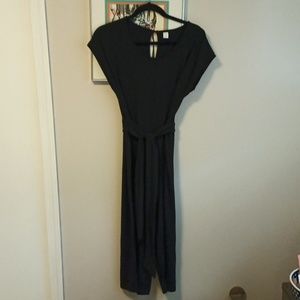 Jumpsuit cropped leg